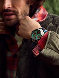 Citizen Promaster Bullhead Racing Chronograph blue dial leather strap - British product