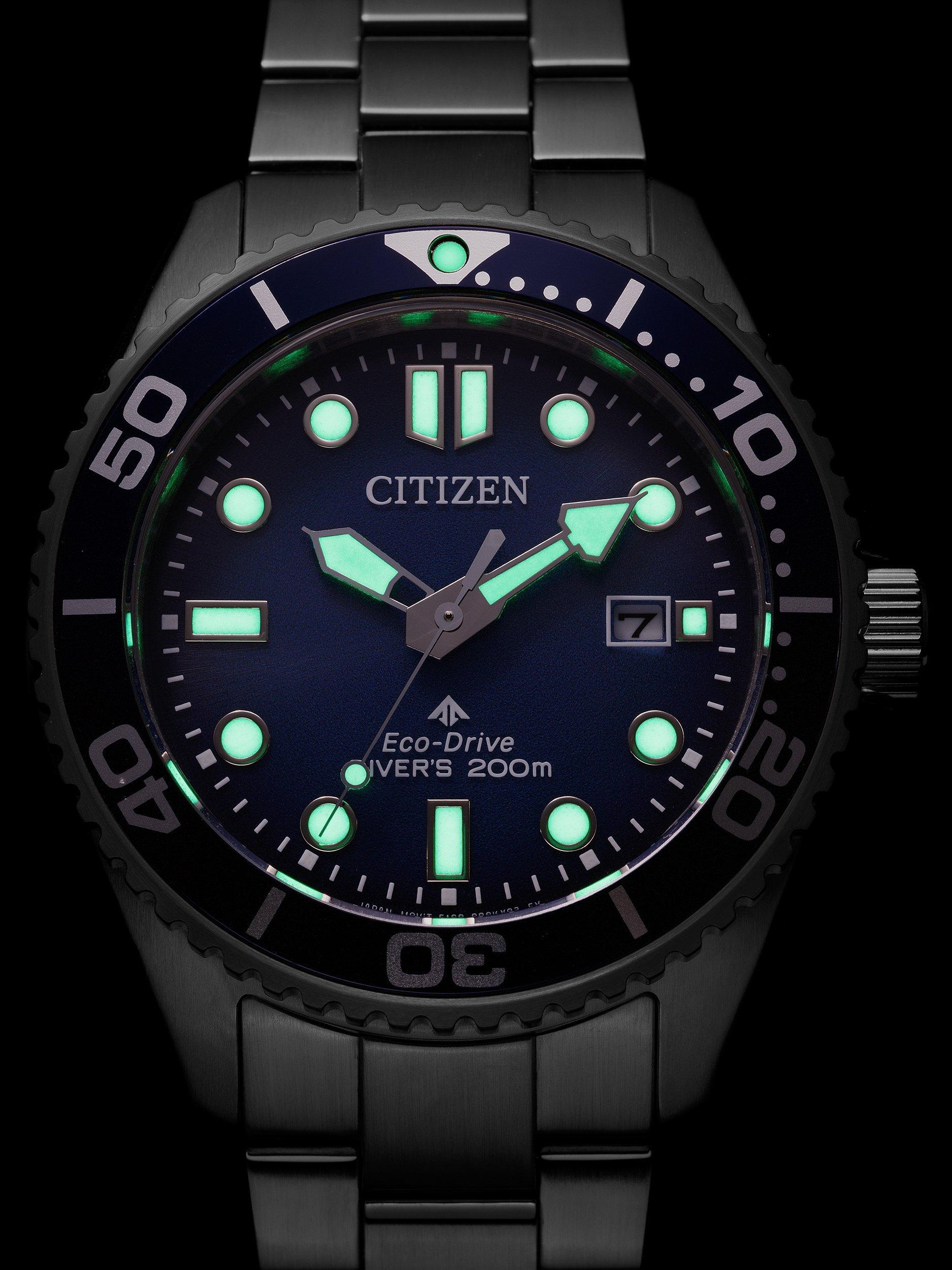 Citizen PROMASTER diving watch blue dial 41mm, UK version