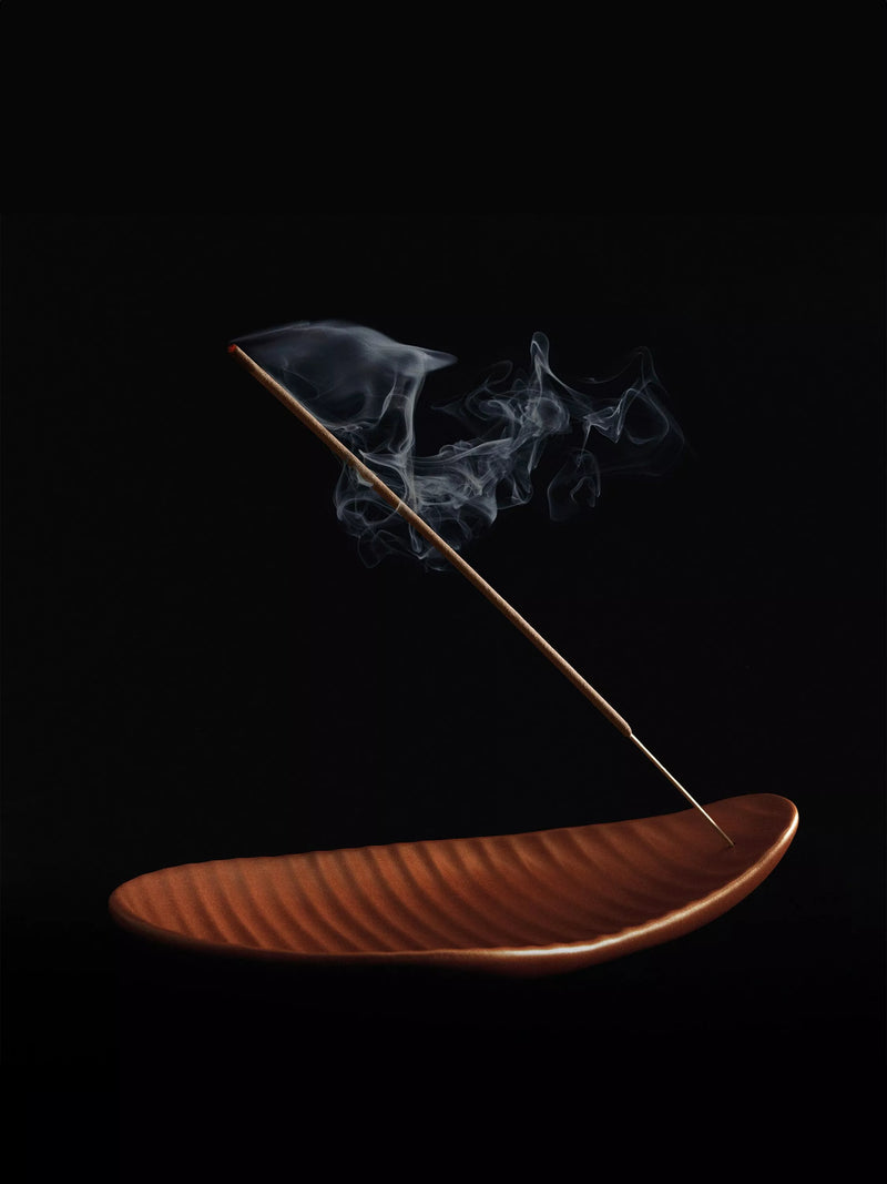 LOEWE Ivy Incense Sticks Set bamboo sticks terracotta holder - British product
