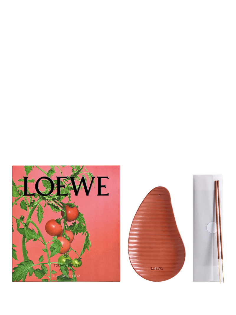 LOEWE tomato incense sticks set with holder (British brand)