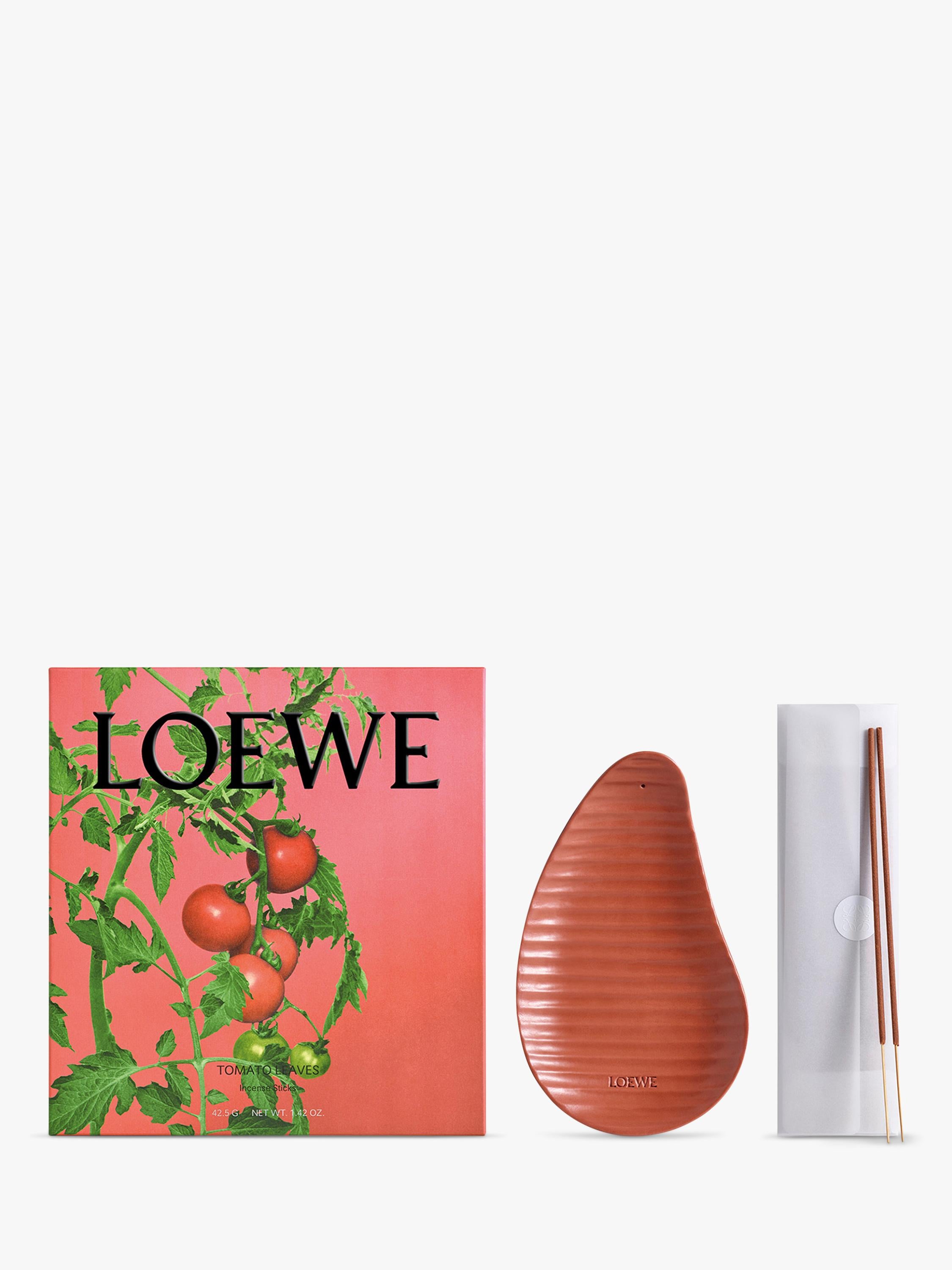 LOEWE tomato incense sticks set with holder (British brand)