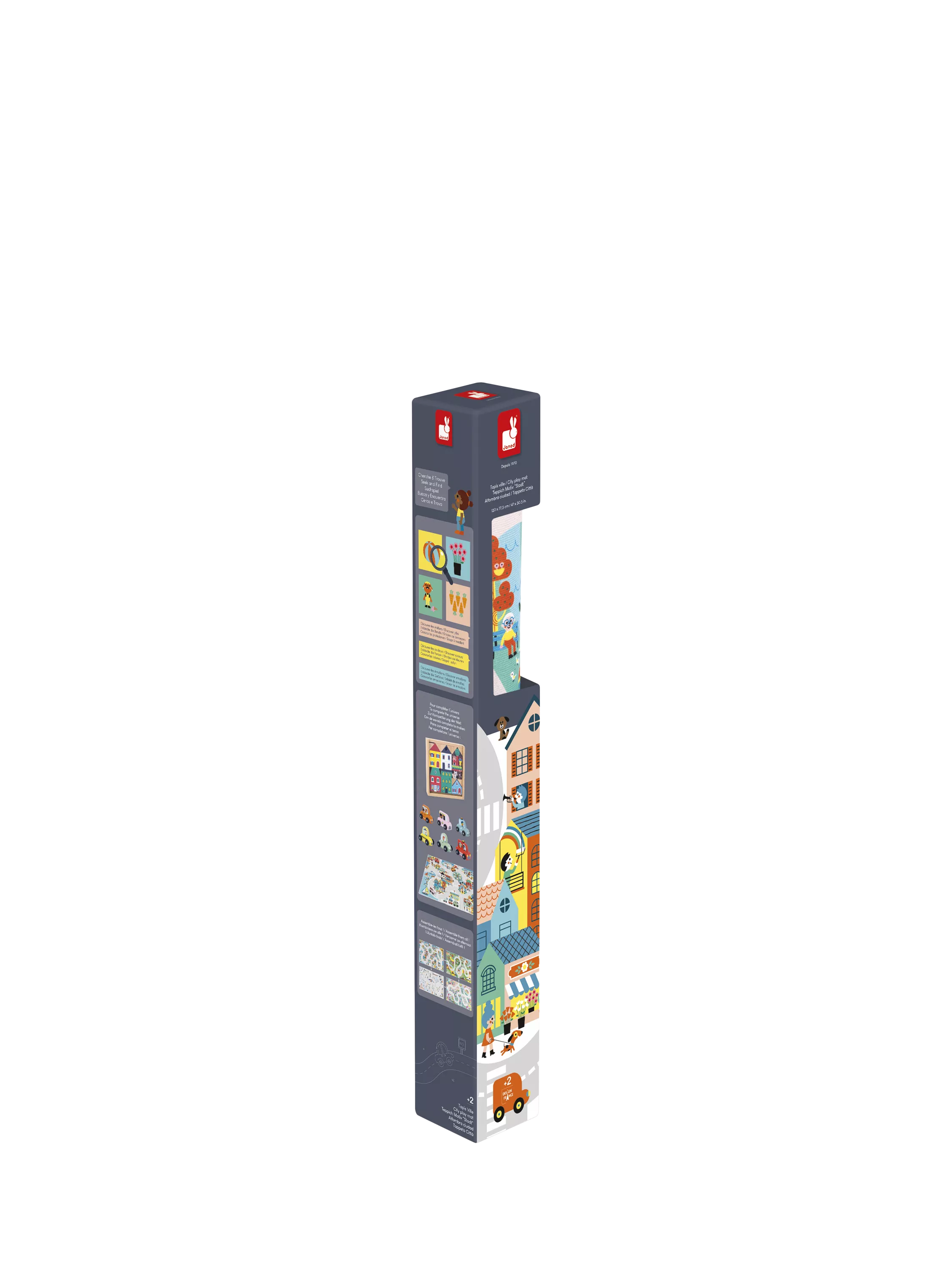 Janod City play mat for kids, UK version