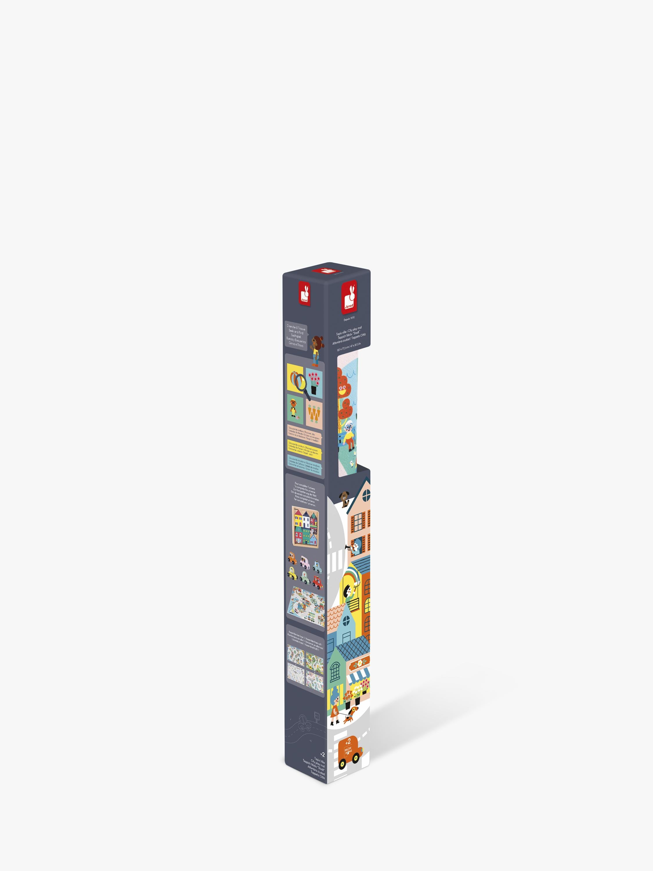 Janod City play mat for kids, UK version