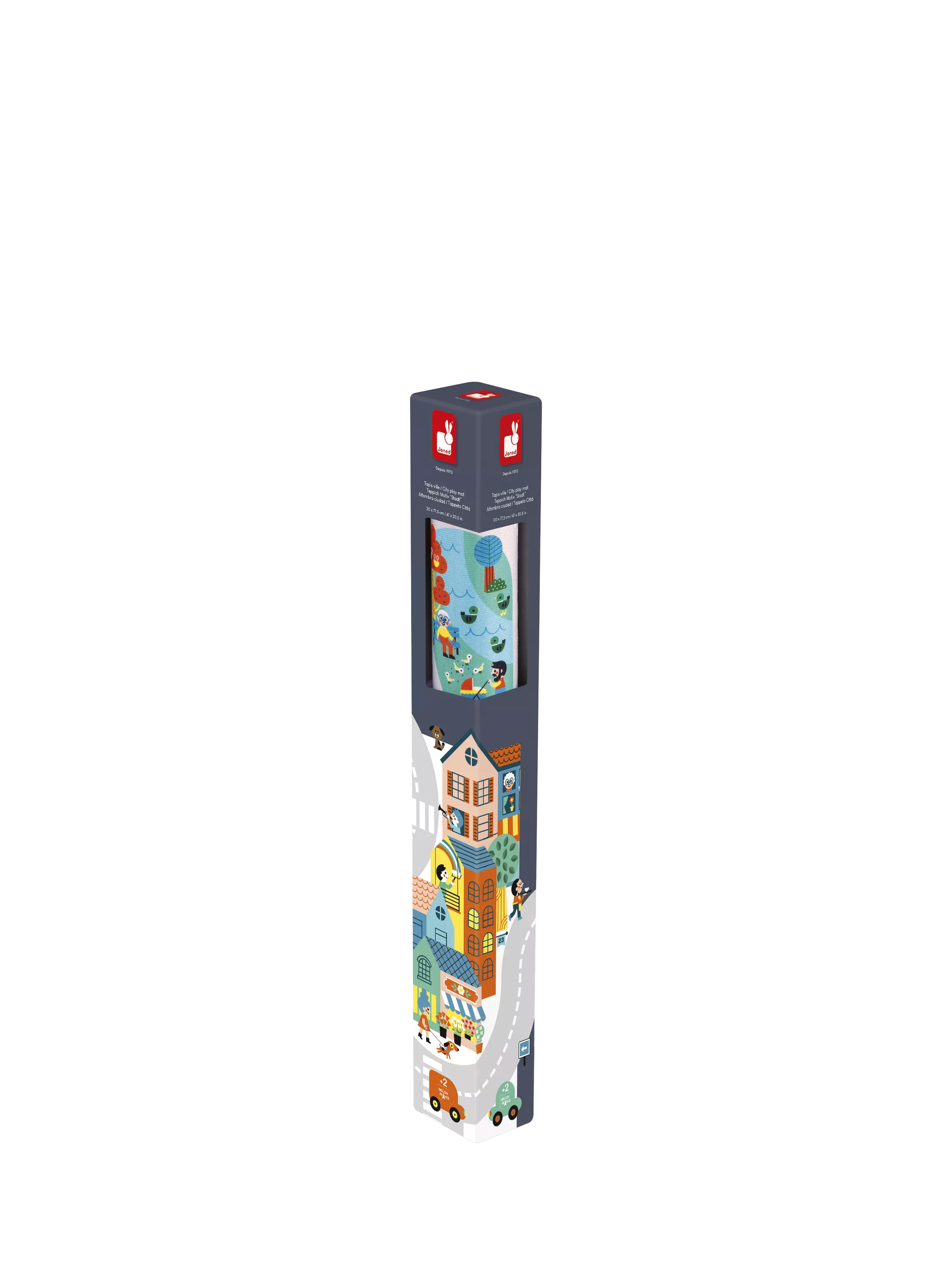 Janod City play mat for kids, UK version