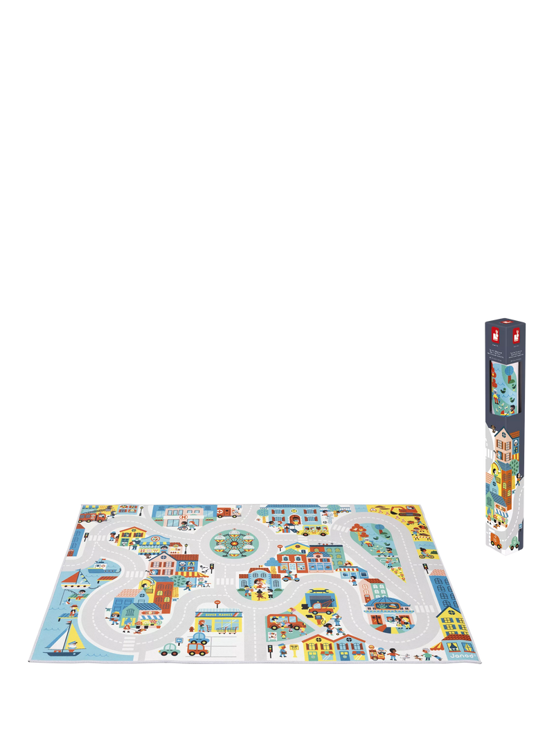 Janod City play mat for kids, UK version