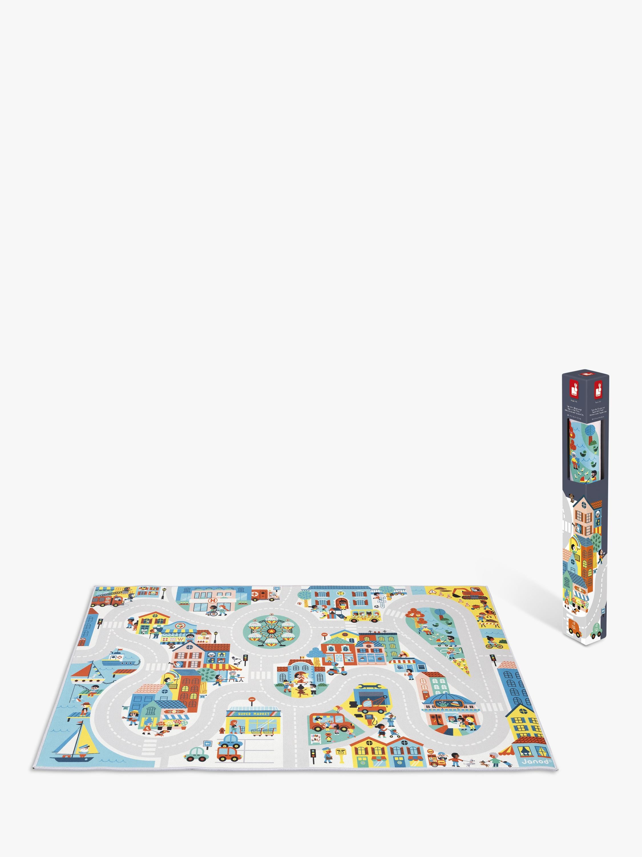 Janod City play mat for kids, UK version