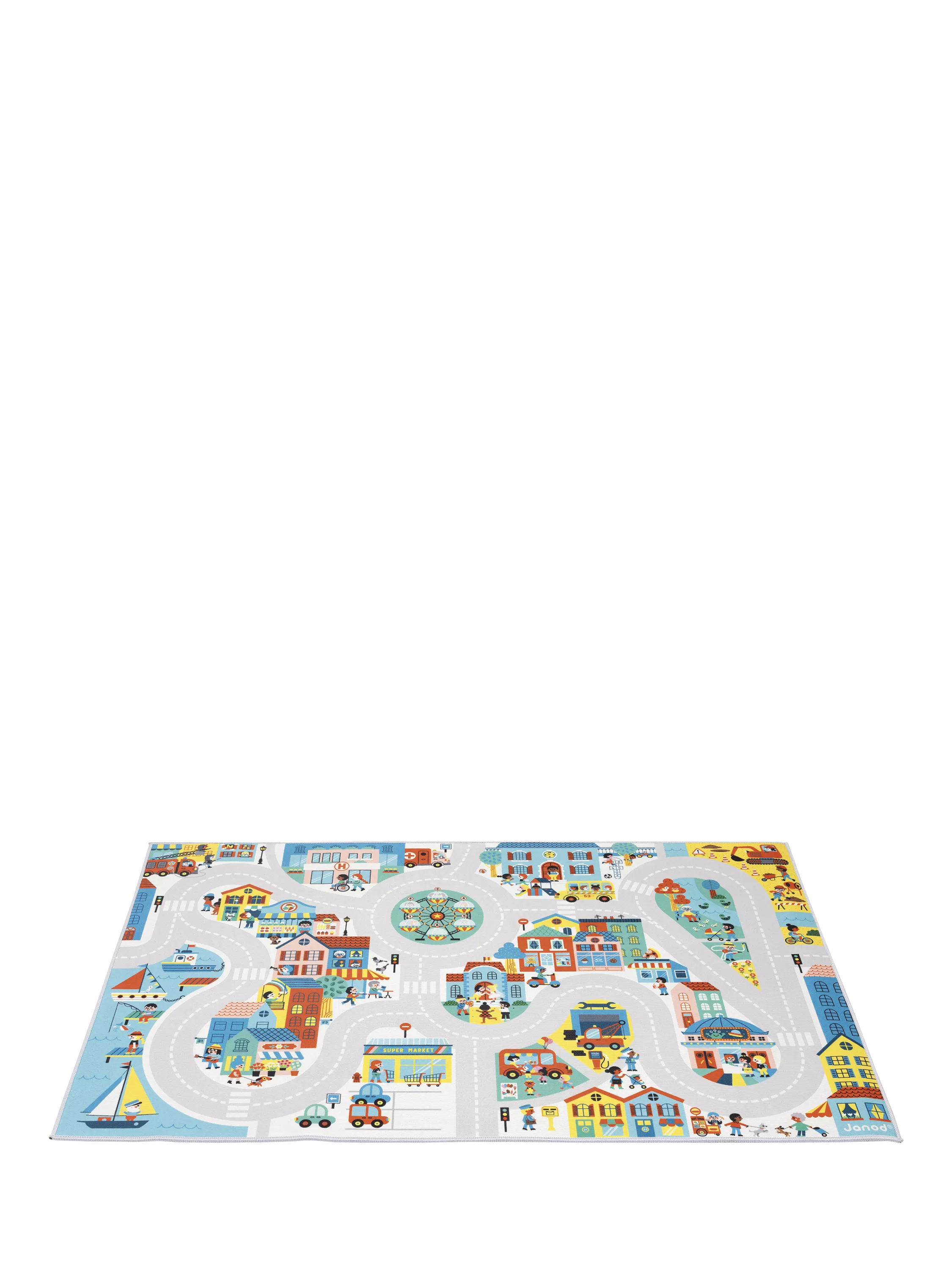 Janod City play mat for kids, UK version