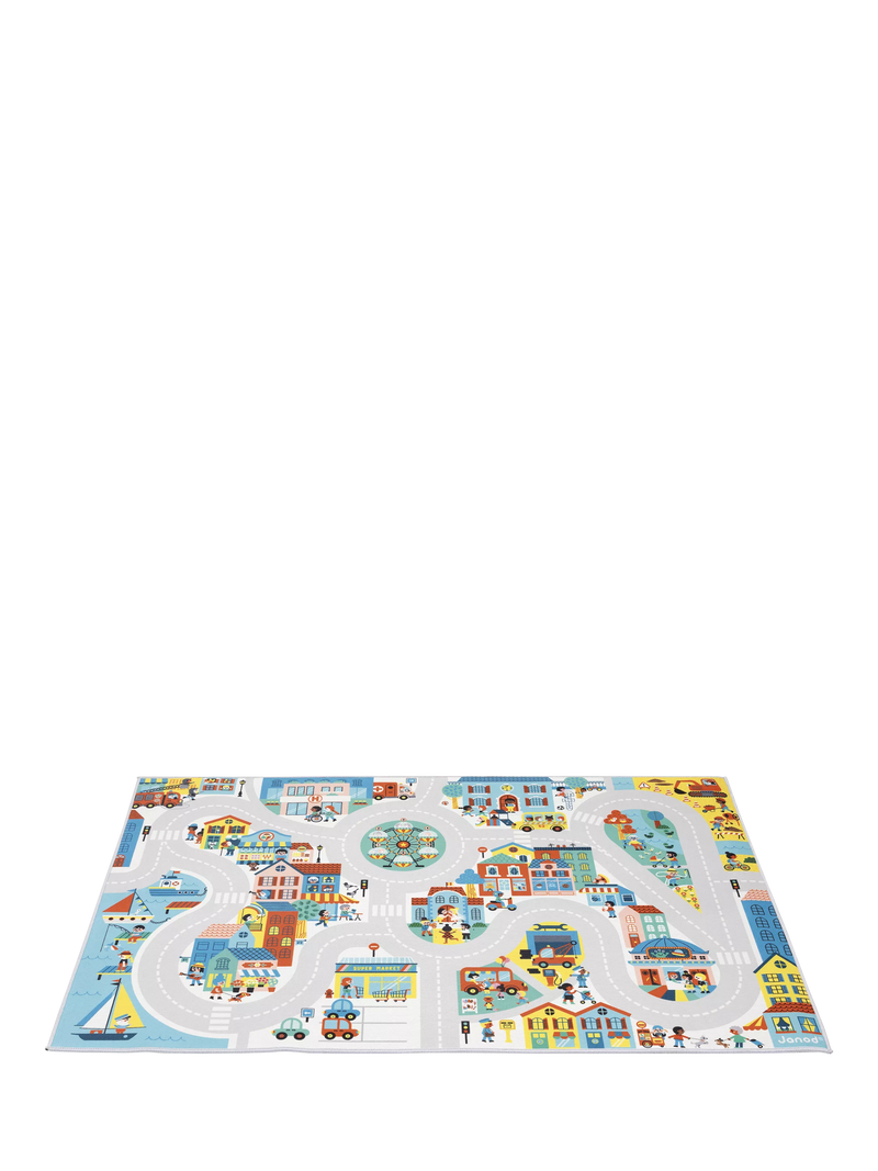 Janod City play mat for kids, UK version