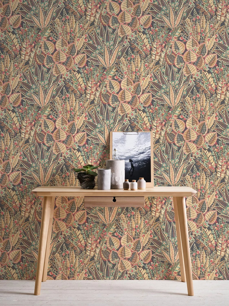Galerie Bohemian Floral wallpaper matte finish, imported from the UK