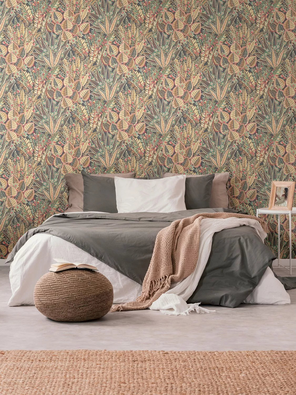 Galerie Bohemian Floral wallpaper matte finish, imported from the UK