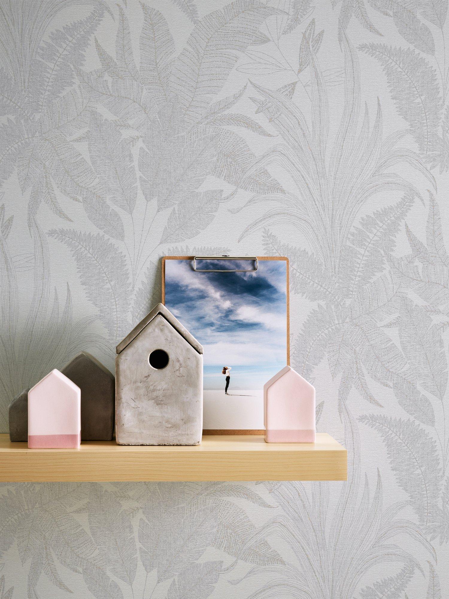 Galerie botanical leaves wallpaper roll - British product