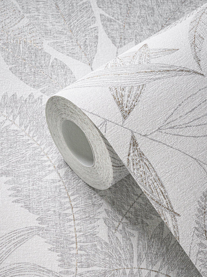 Galerie botanical leaves wallpaper roll - British product