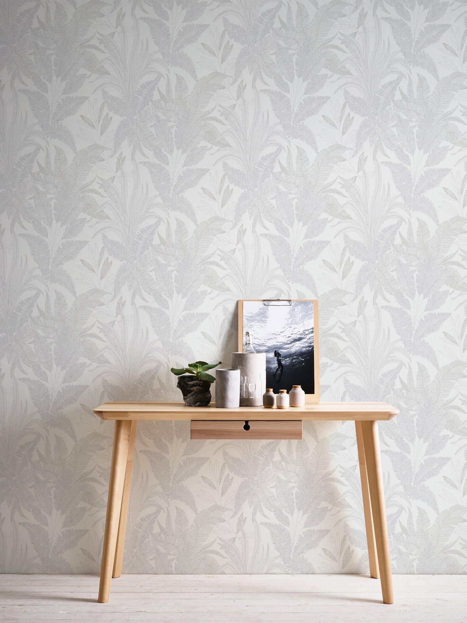 Galerie botanical leaves wallpaper roll - British product