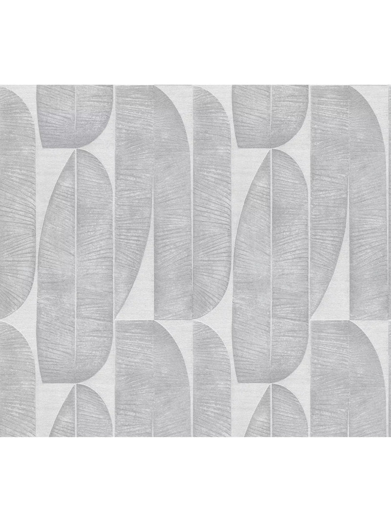 Galerie Geometric Leaf Wallpaper