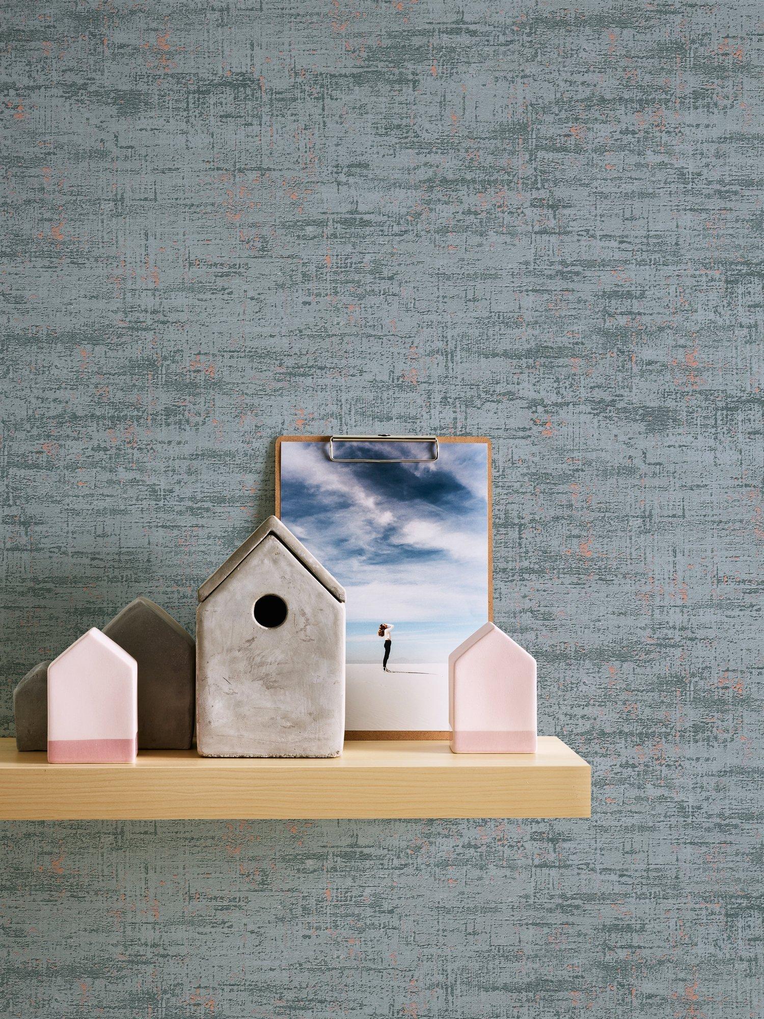 Galerie Industrial Chic wallpaper roll vinyl metallic (British brand)