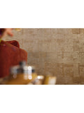 Galerie Squares on Squares wallpaper faux tile effect metallic - British product