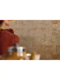 Galerie Squares on Squares wallpaper faux tile effect metallic - British product