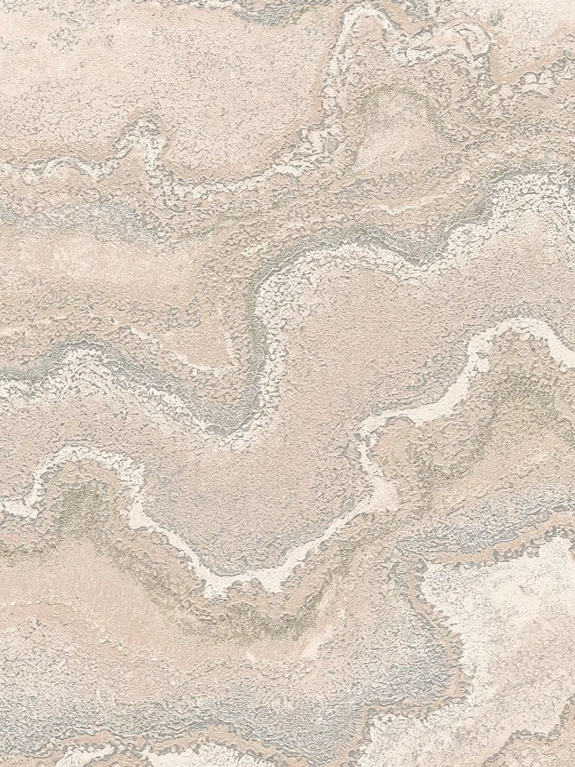 Galerie Water Marble Wallpaper - Metallic Finish (1005cm x 53cm)