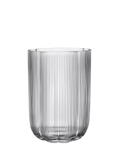 John Lewis Villeroy & Boch Fleur Glass Vase, Clear, H22.5cm- Buy online at McGrocer