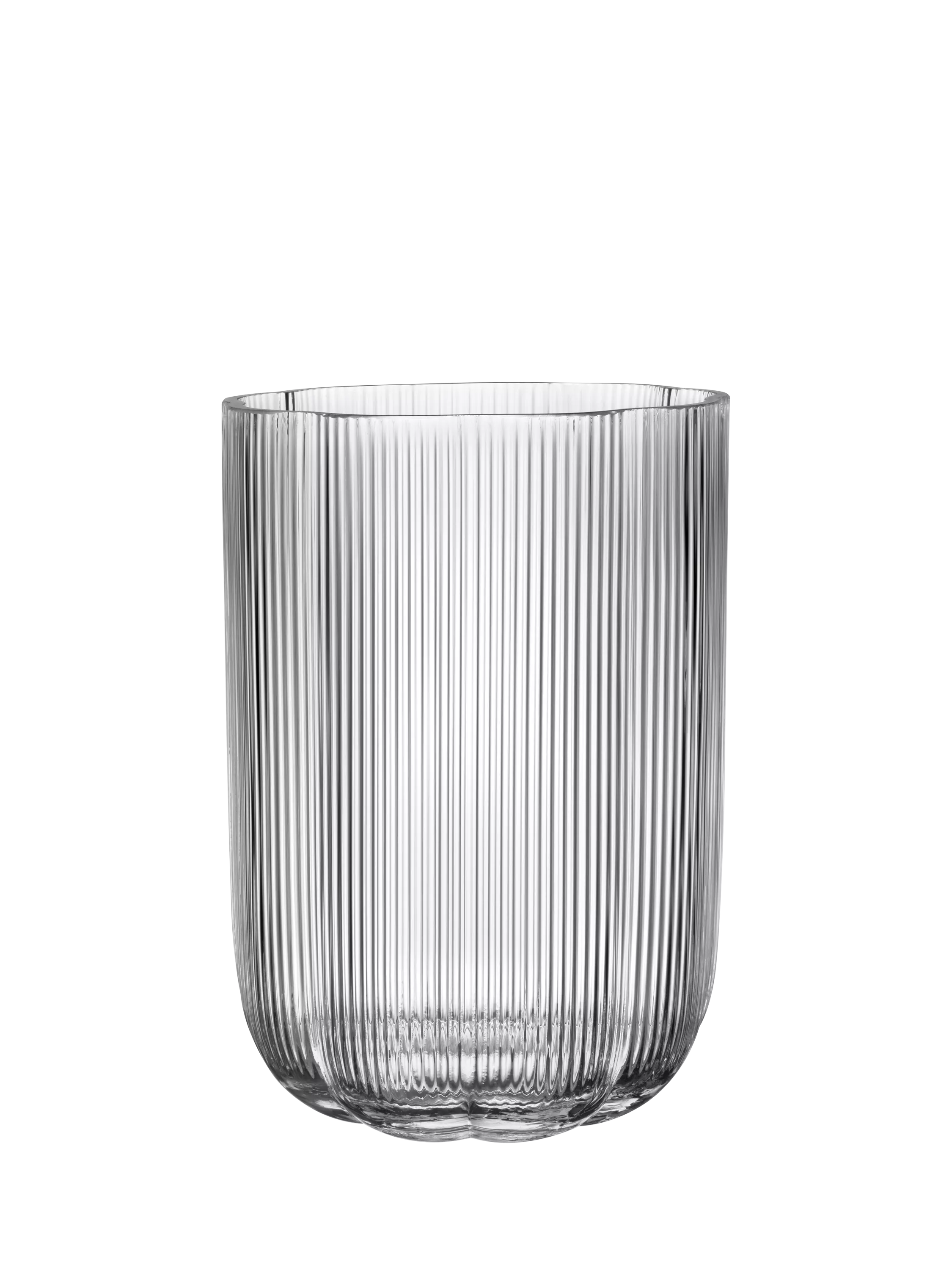 Villeroy & Boch glass vase Fleur 22.5cm, imported from the UK