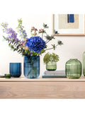 Villeroy & Boch glass vase Fleur blue 22.5cm, UK version