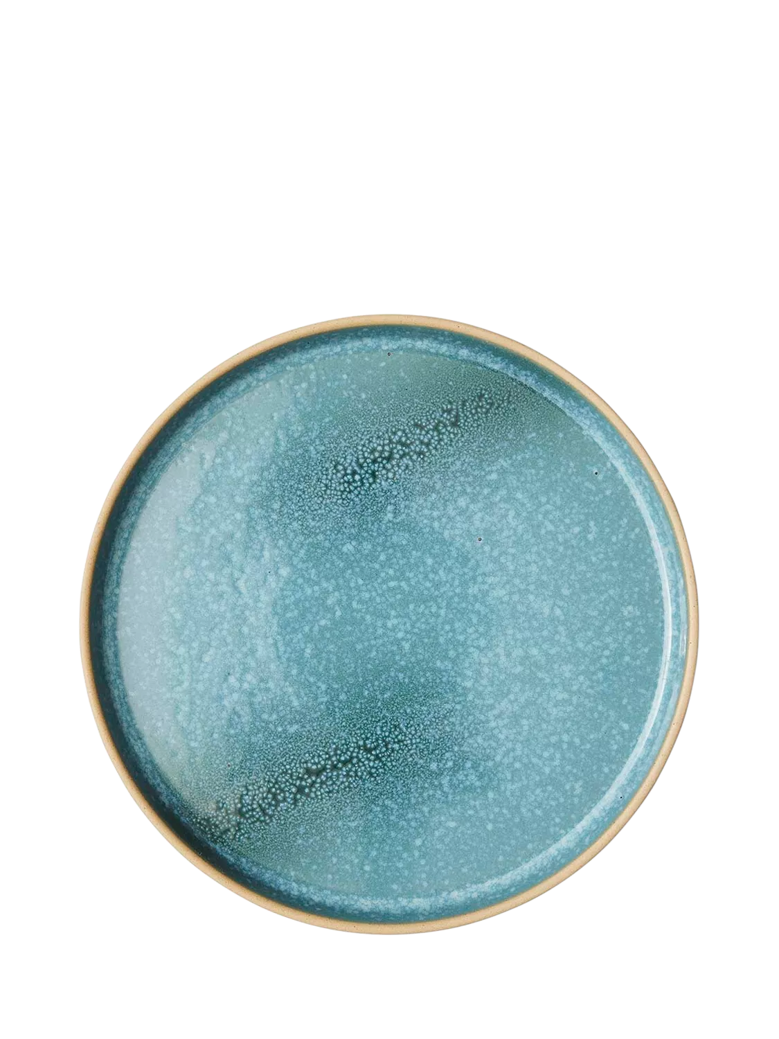 Portmeirion stoneware dinner plate 26.6cm jade - British product