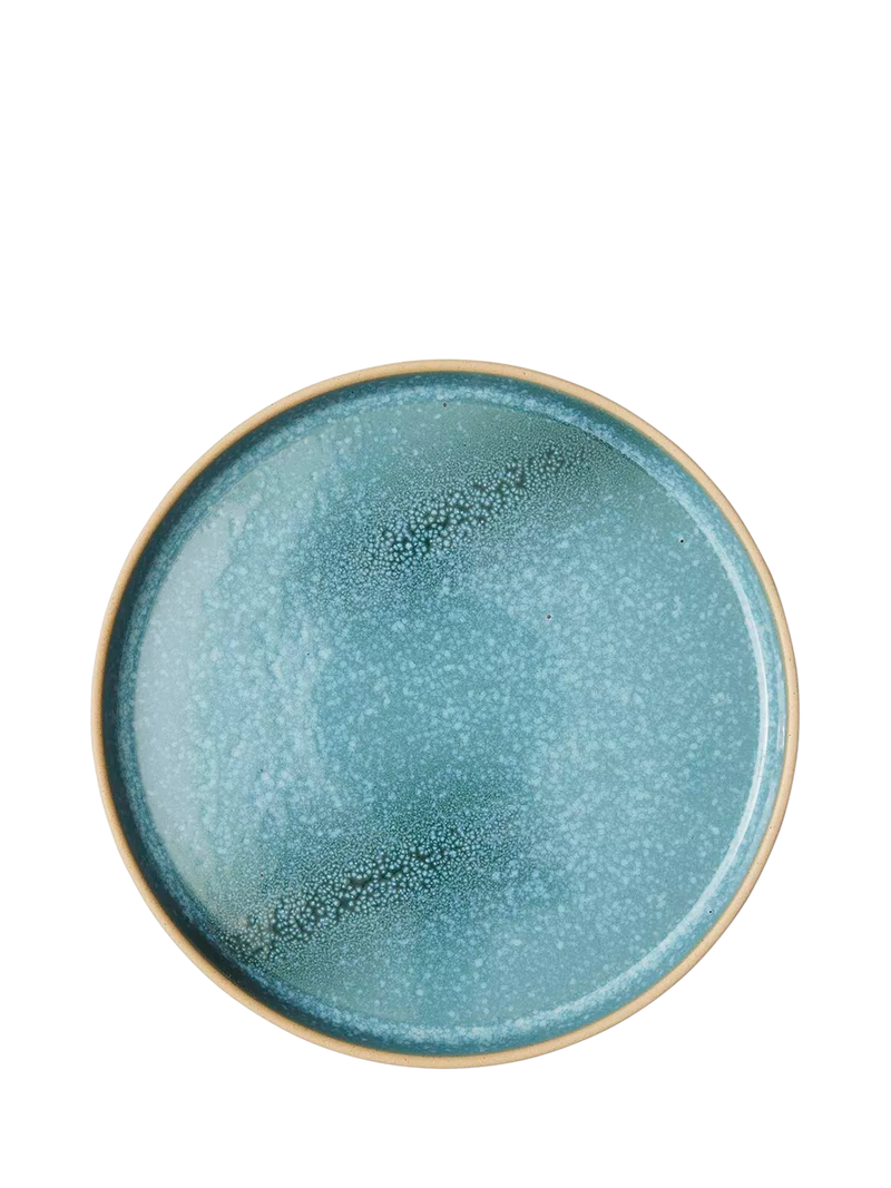 Portmeirion stoneware dinner plate 26.6cm jade - British product