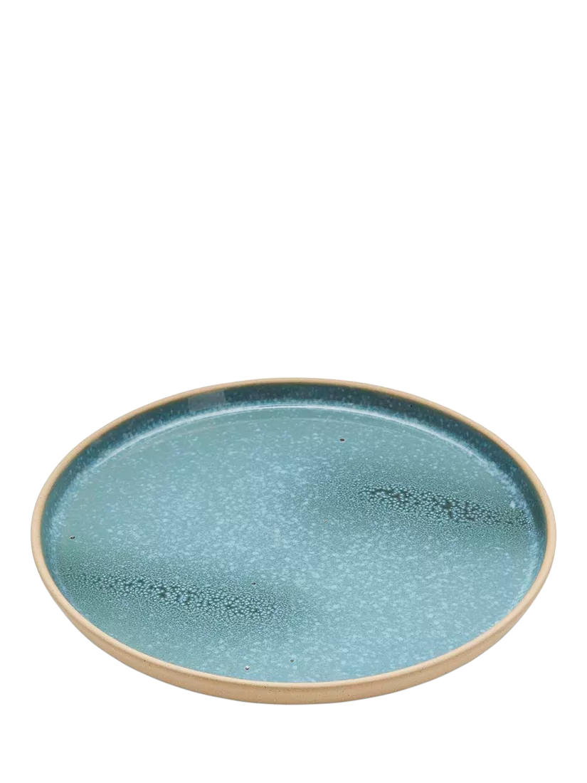 Portmeirion stoneware dinner plate 26.6cm jade - British product