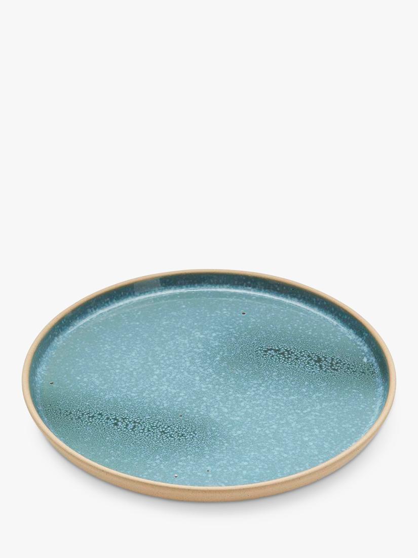 Portmeirion stoneware dinner plate 26.6cm jade - British product