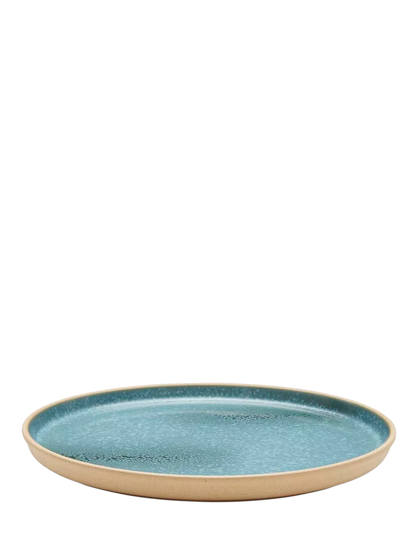 Portmeirion stoneware dinner plate 26.6cm jade - British product
