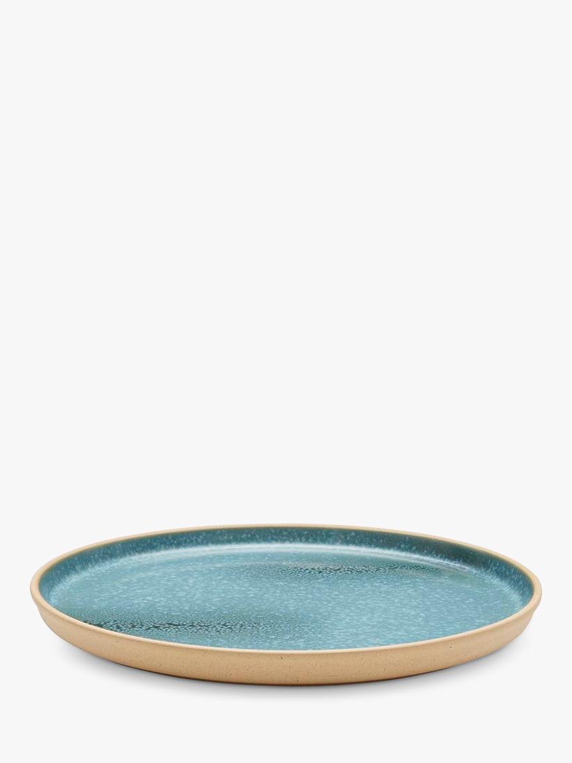 Portmeirion stoneware dinner plate 26.6cm jade - British product