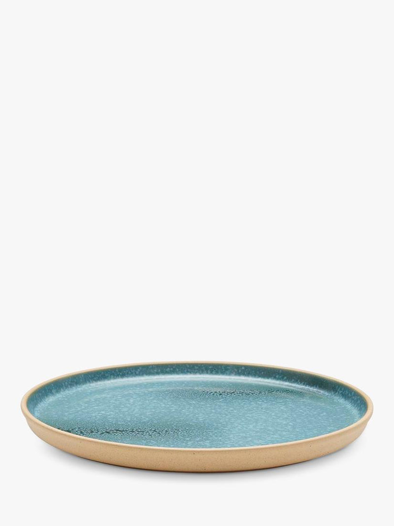 Portmeirion stoneware dinner plate 26.6cm jade - British product