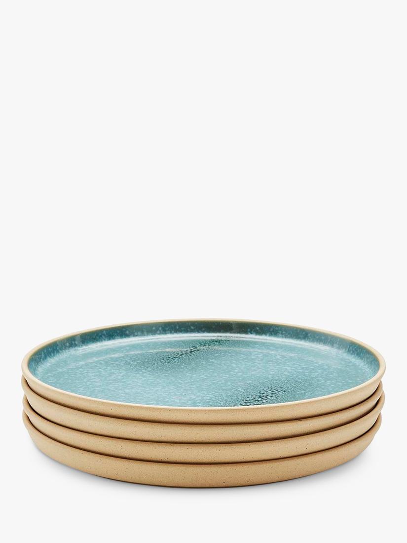 Portmeirion stoneware dinner plate 26.6cm jade - British product