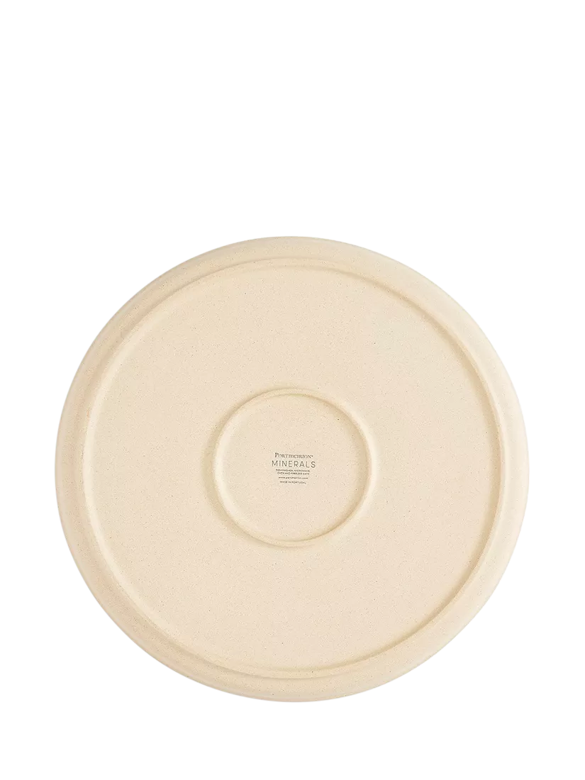 Portmeirion stoneware dinner plate 26.6cm jade - British product
