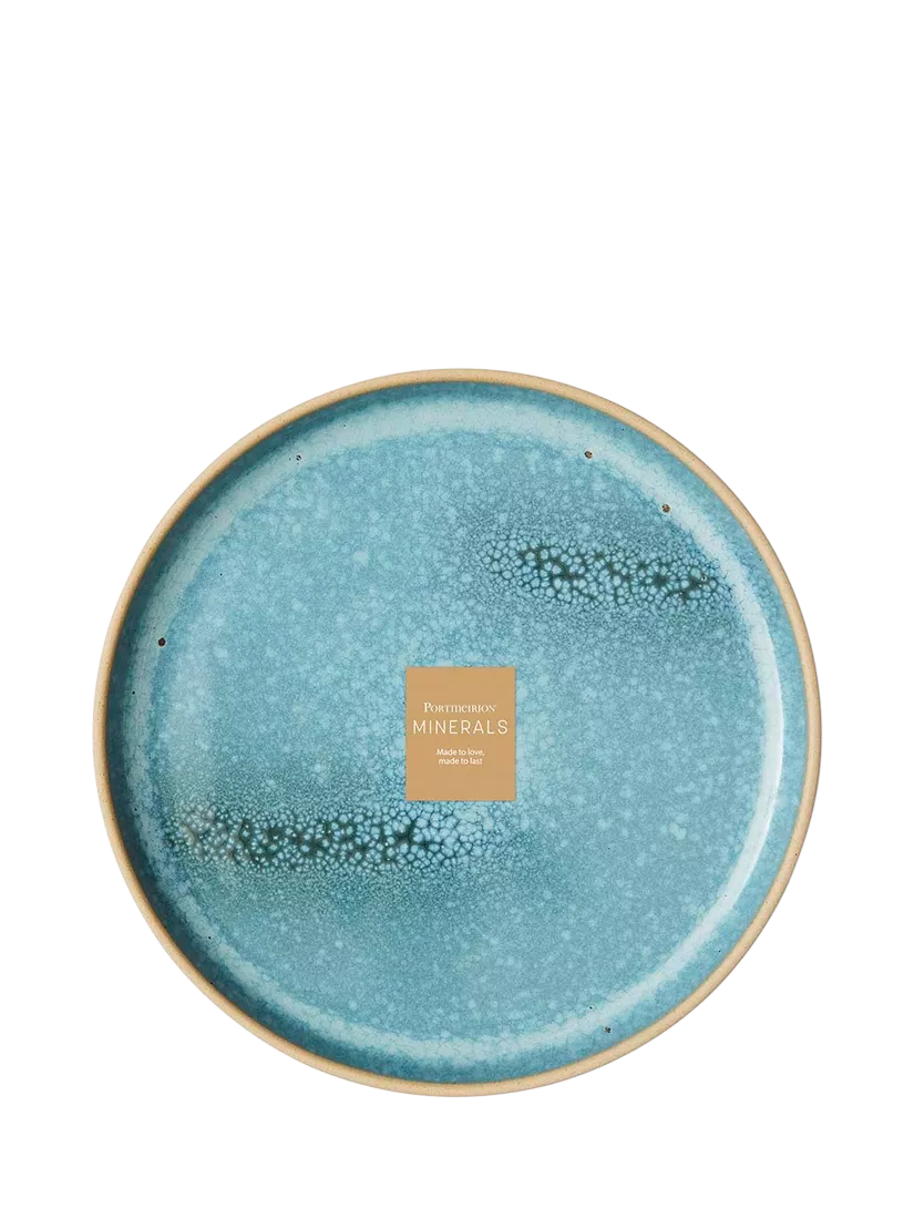 Portmeirion stoneware side plate jade 21.7cm - British product