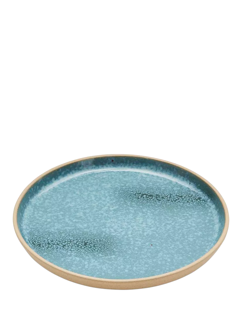 Portmeirion stoneware side plate jade 21.7cm - British product