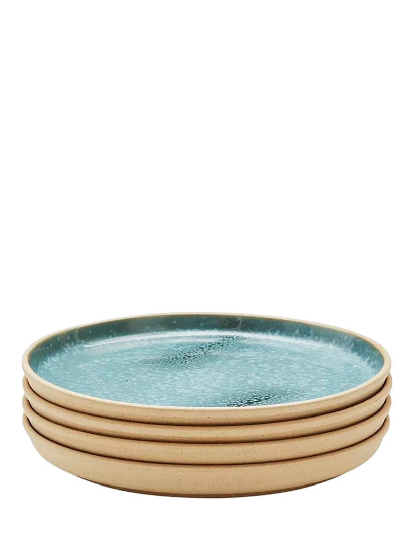 Portmeirion stoneware side plate jade 21.7cm - British product
