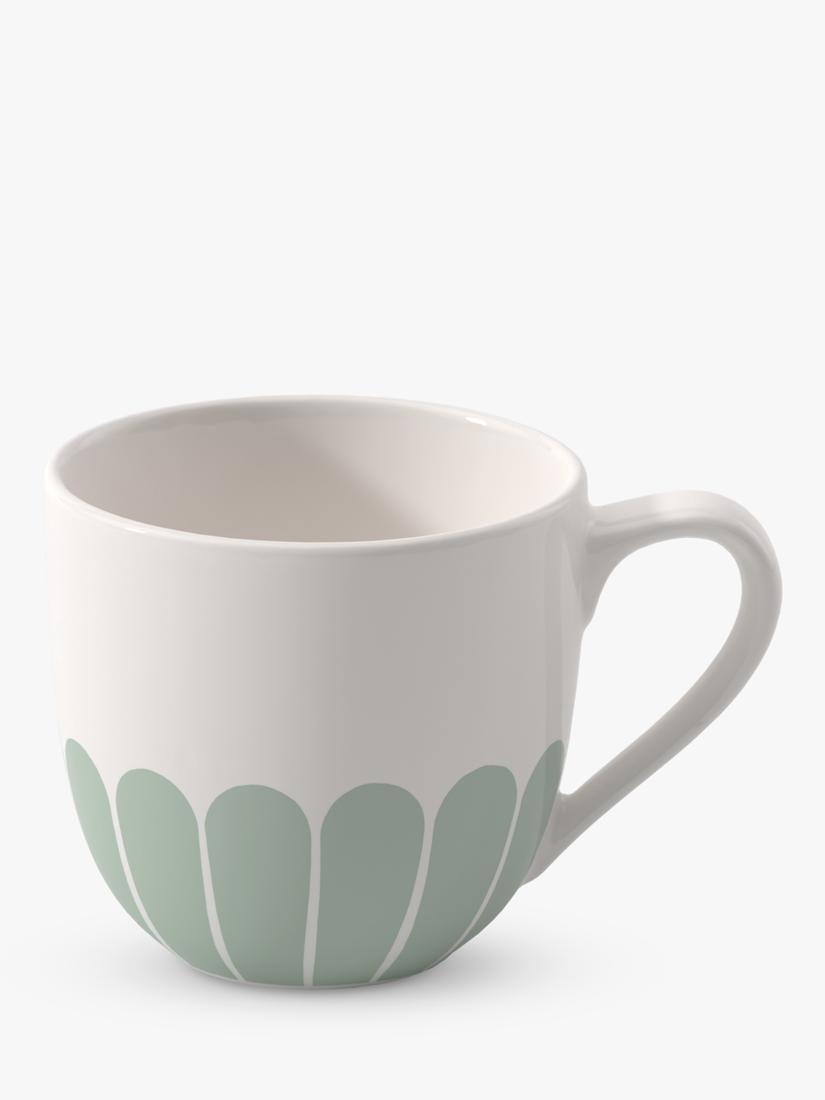 Villeroy & Boch porcelain espresso cup and saucer set with floral design, 70ml, set of two (British brand)