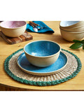 Portmeirion Minerals stoneware cereal bowl 15.2cm jade - British product