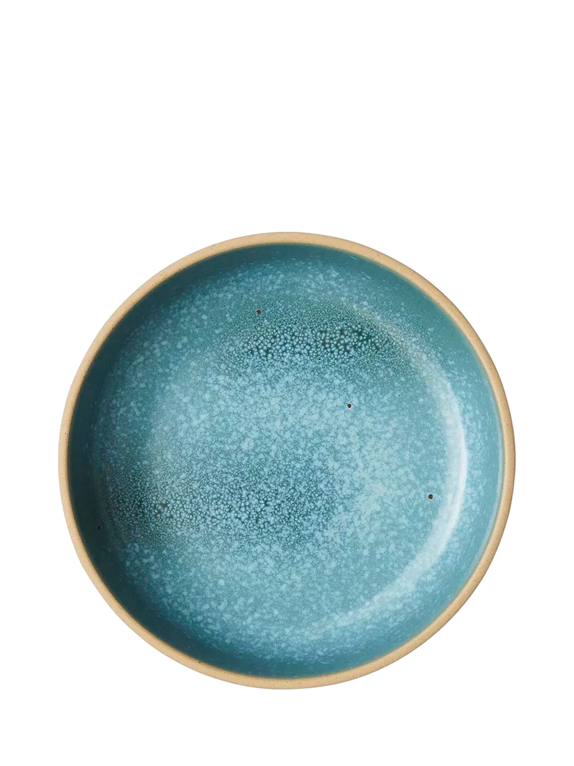 Portmeirion stoneware pasta bowl jade 22.2cm, UK version
