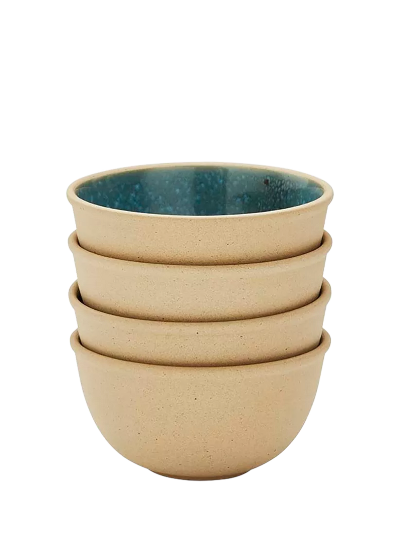Portmeirion stoneware bowl small jade 11.4cm (British brand)
