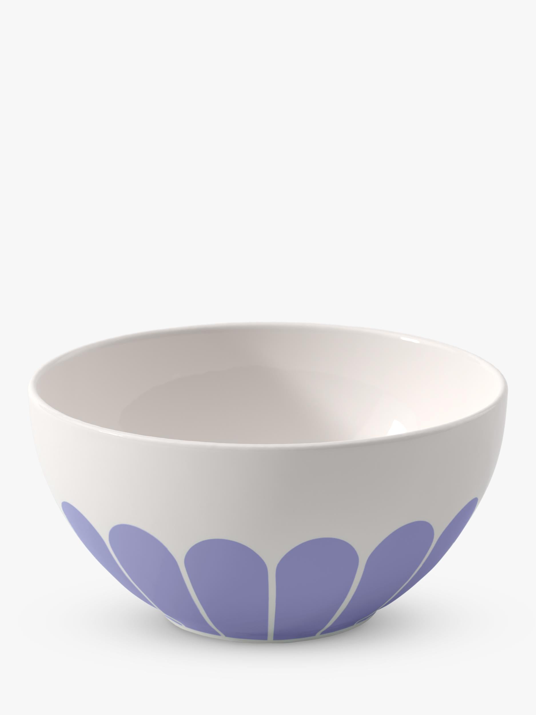 Villeroy & Boch porcelain cereal bowl set with floral design, 14cm bleu (British brand)