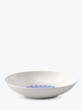 Villeroy & Boch porcelain pasta bowl set of 2, 24cm blue floral pattern (British brand)