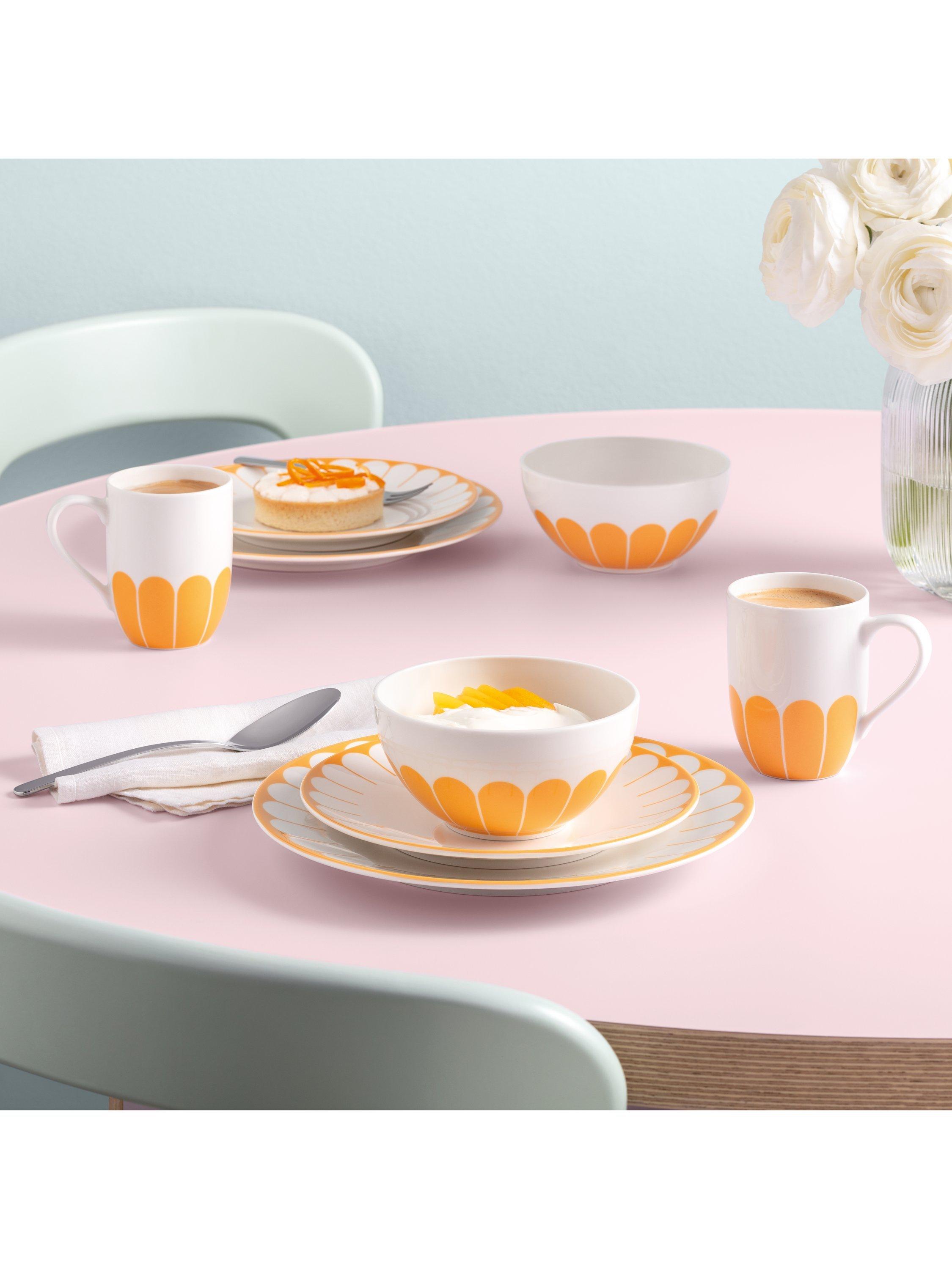 Villeroy & Boch porcelain cereal bowl set of 2, 14cm diameter (British brand)
