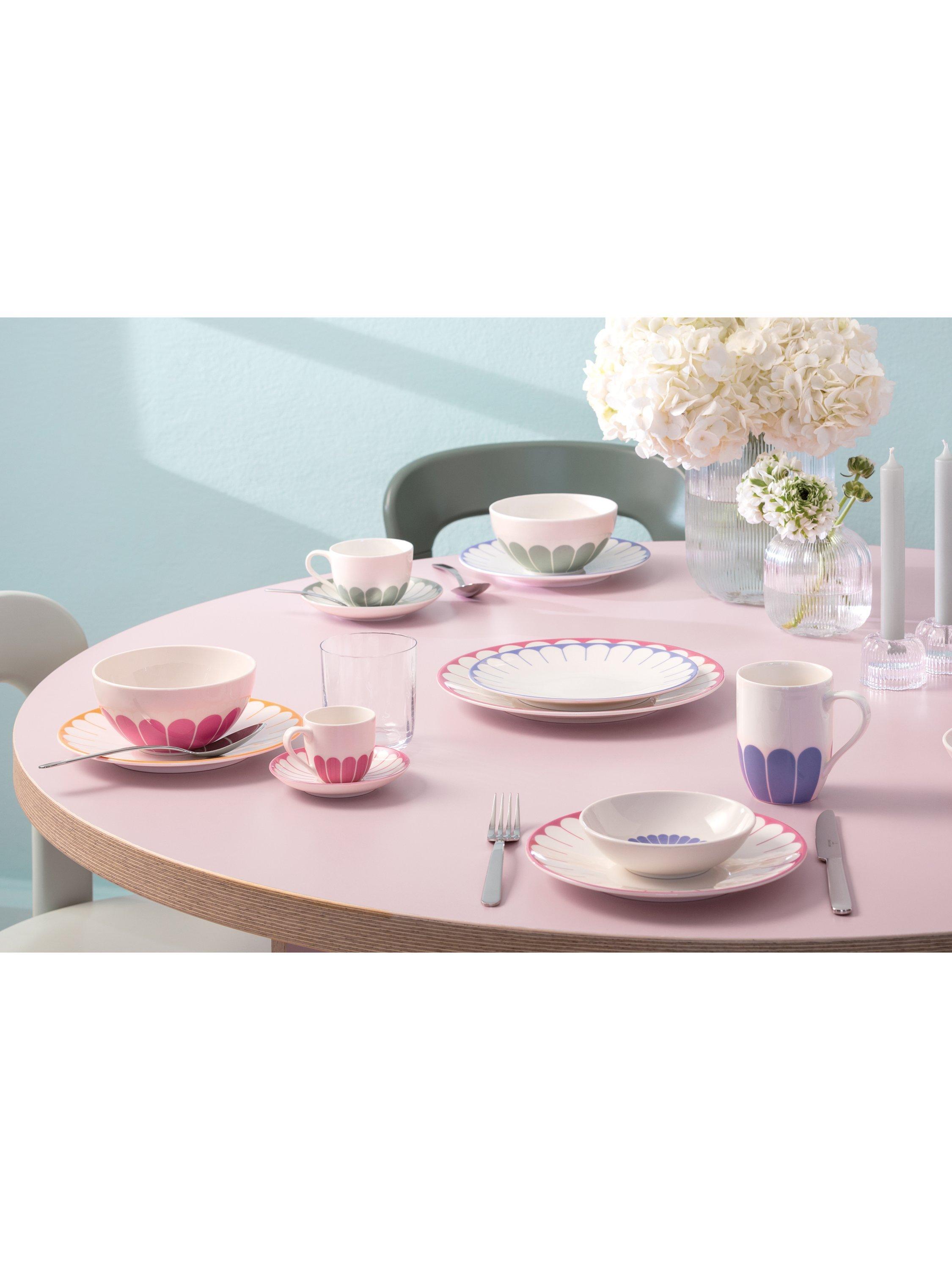 Villeroy & Boch Fleur cereal bowl set of 2 14cm (British brand)
