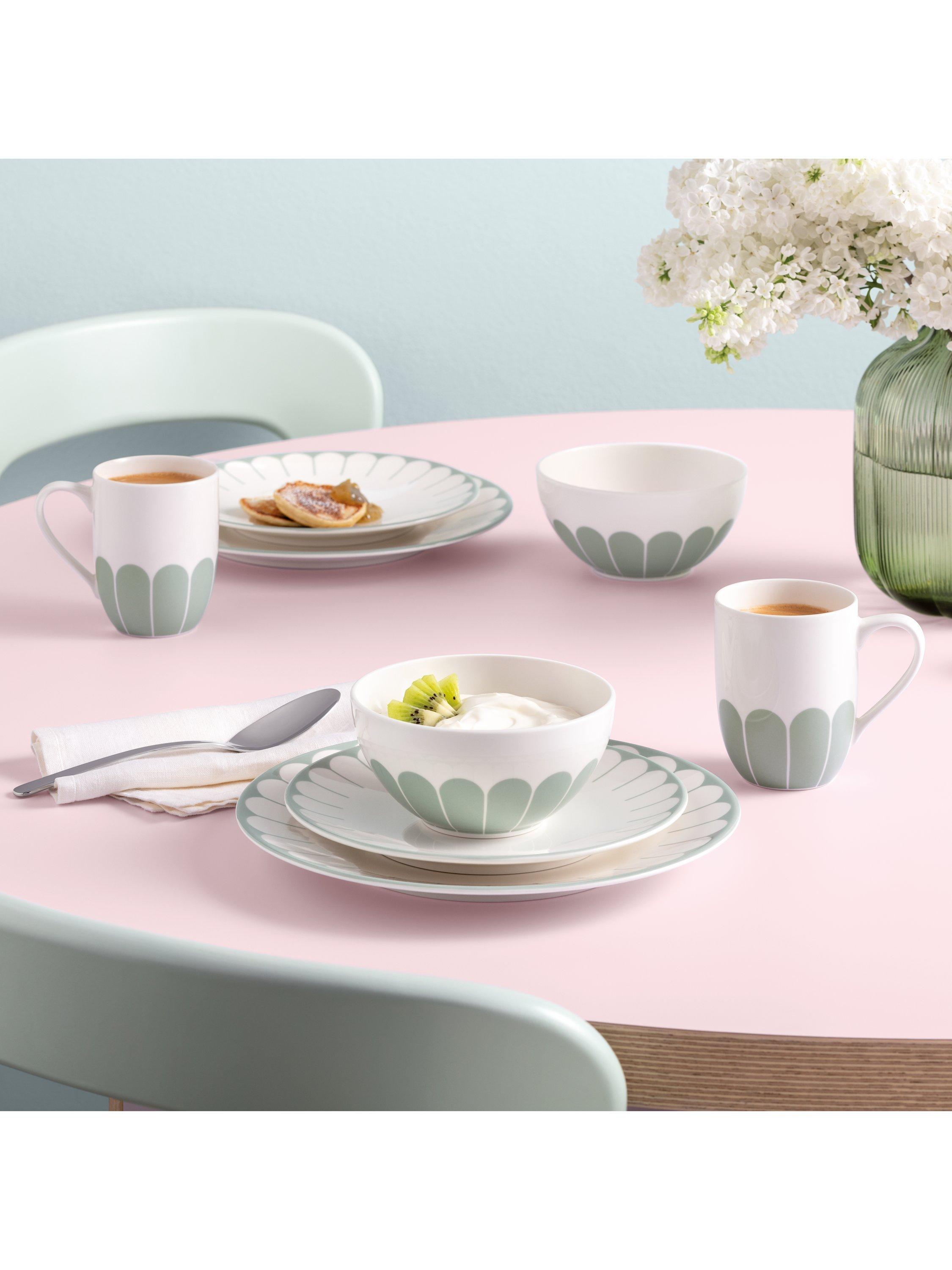 Villeroy & Boch Fleur cereal bowl set of 2 14cm (British brand)