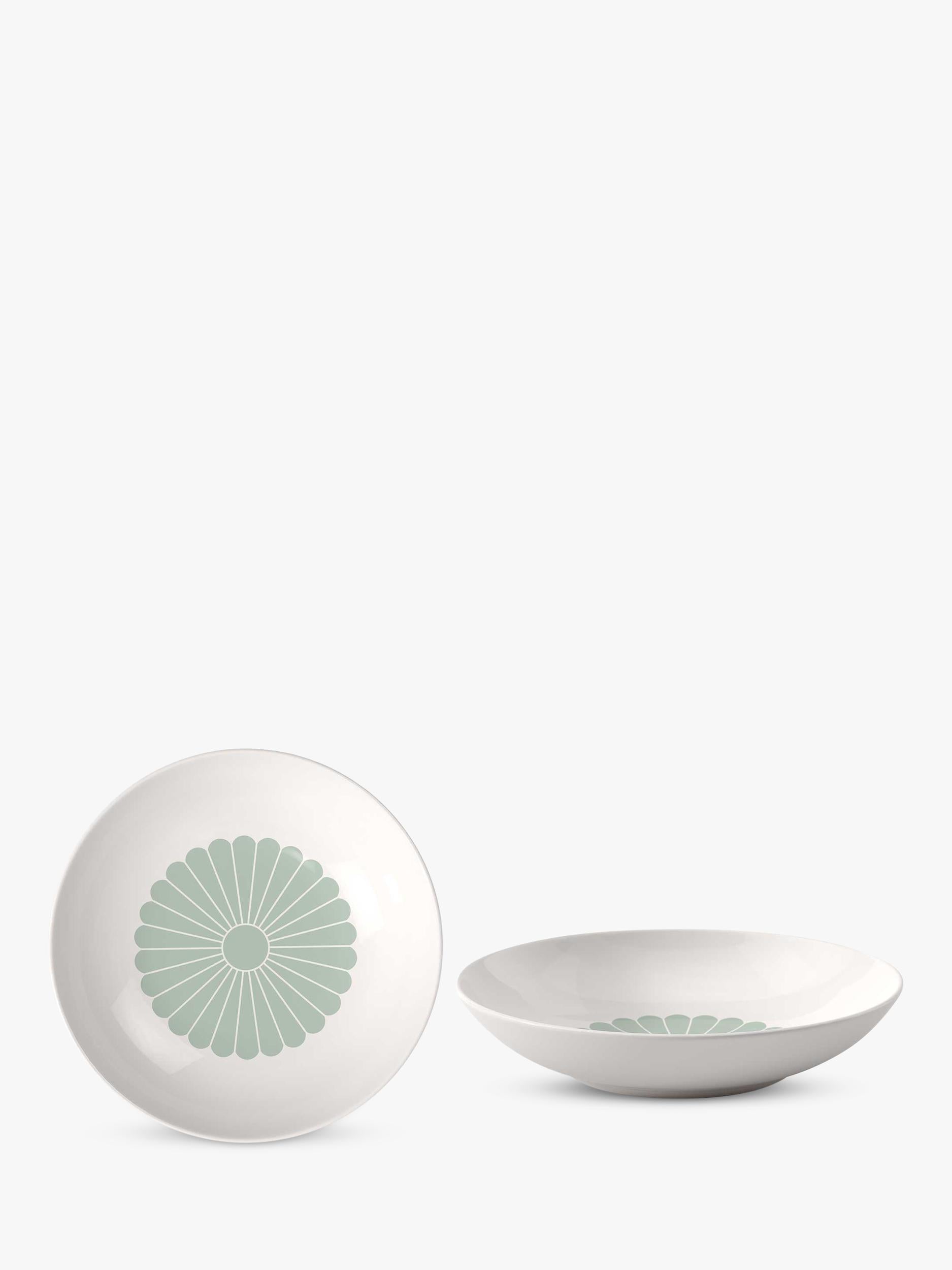 Villeroy & Boch porcelain pasta bowl vert 24cm set of 2 (British brand)