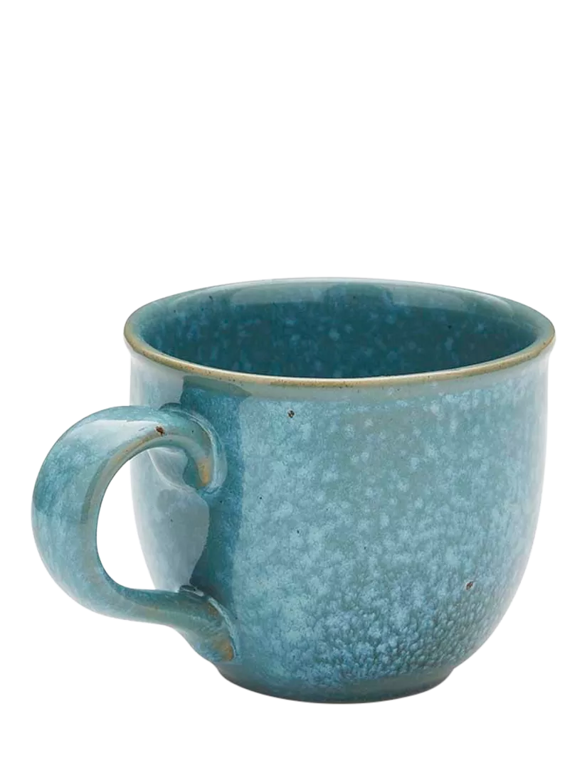 Portmeirion Minerals stoneware mug jade 300ml, UK version