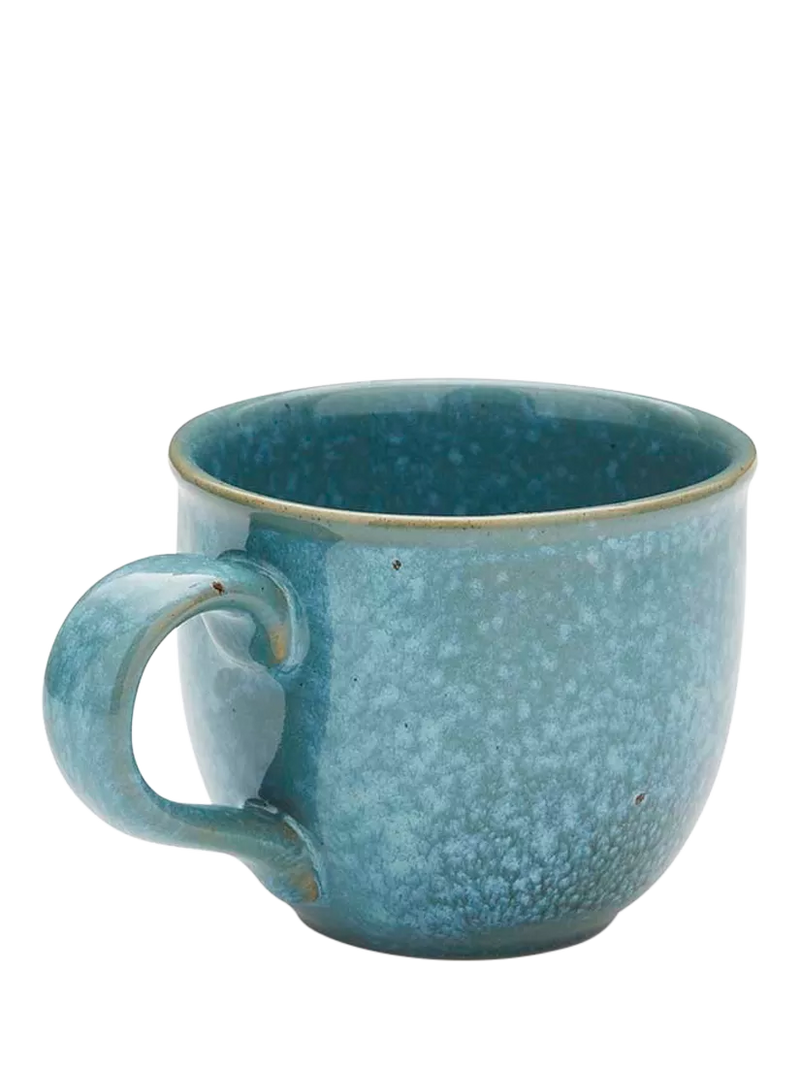 Portmeirion Minerals stoneware mug jade 300ml, UK version