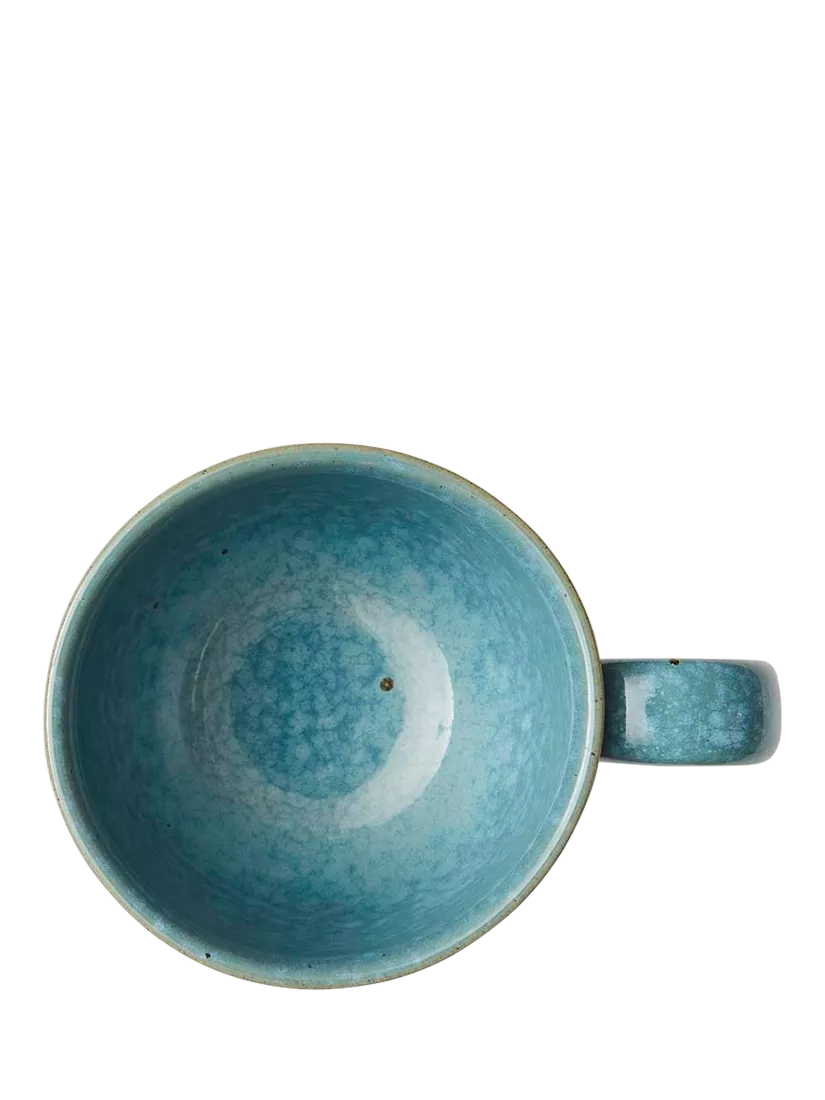 Portmeirion Minerals stoneware mug jade 300ml, UK version